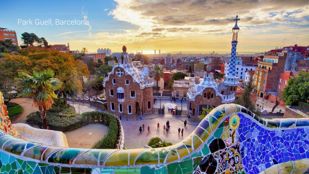 Incentive for employees up to 3250 pax - Park Guell, Barcelona
